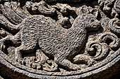 Candi Panataran - Main Temple. Animal roundel of the first register. 